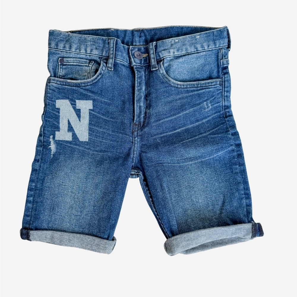 H&M Blue Slim Fit Denim Kids Shorts